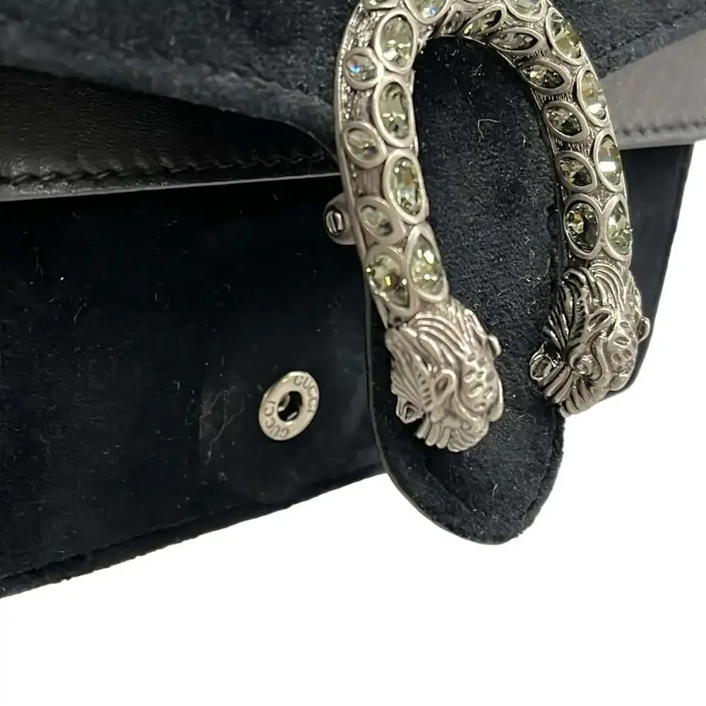 Gucci Dionysus Shoulder Bag 476432 Velour Leather